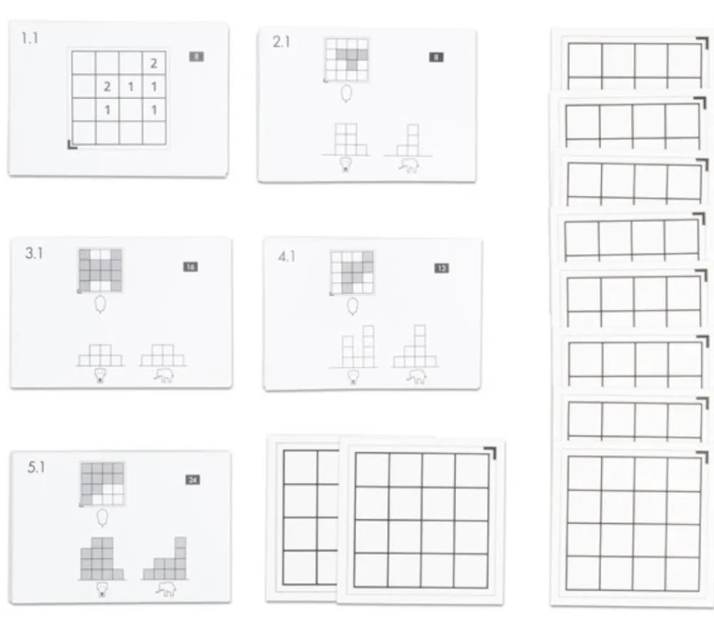 Tout Pour le Jeu Fiches activité cubes - Mission Cubo