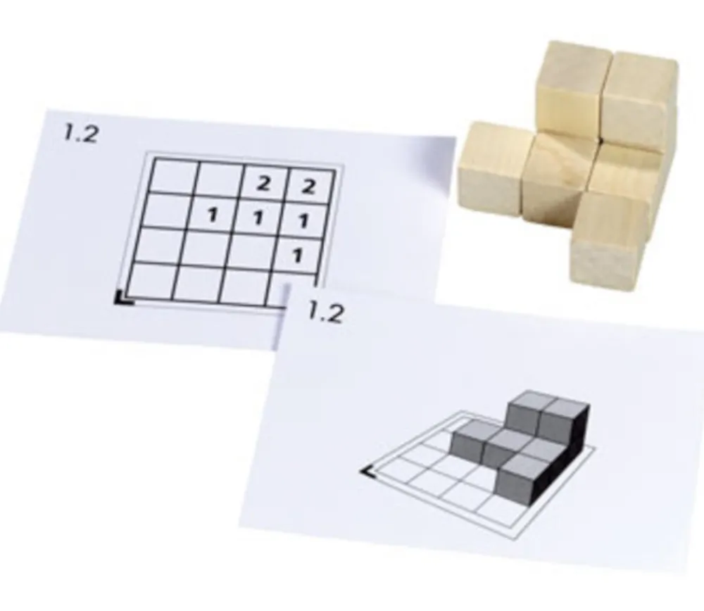 Tout Pour le Jeu Fiches activité cubes - Mission Cubo