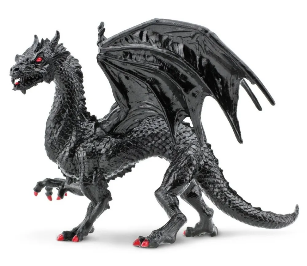 Tout Pour le Jeu Figurine dragon noir twilight 16 x 13.1 x 9.2 cm