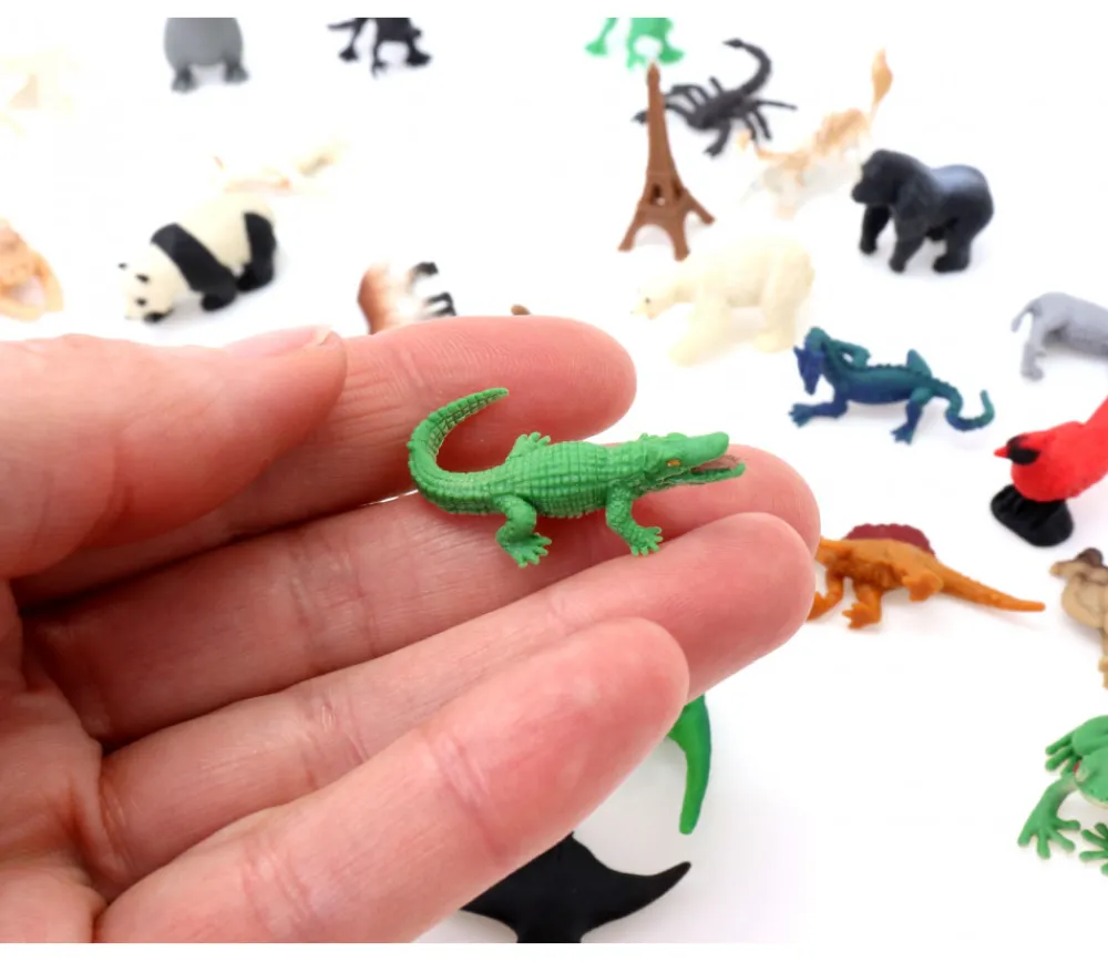 Tout Pour le Jeu Figurine mini mini alligator crocodile 5 x 35 x 15 mm