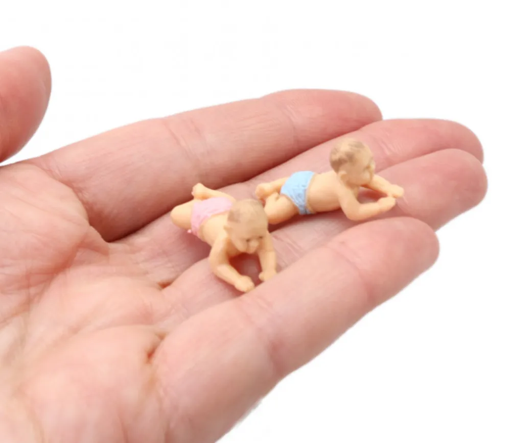 Tout Pour le Jeu Figurine mini mini bébé 30 x 10 x 15 mm