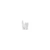 Tout Pour le Jeu Figurine mini mini chat blanc pour jouer 15 x 8 x 20 mm