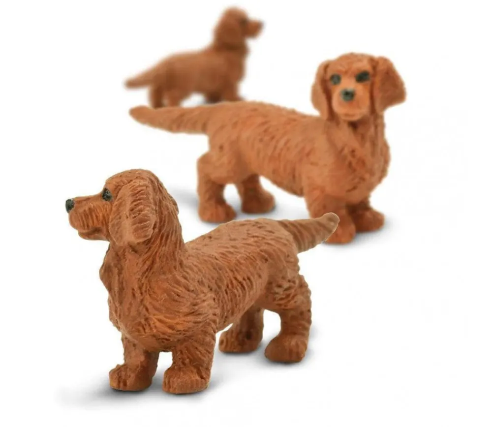 Tout Pour le Jeu Figurine mini mini chien teckel 25 x 16 x 7 mm