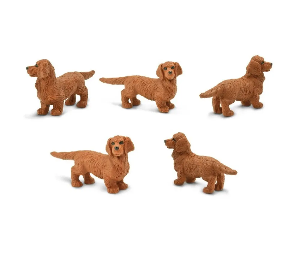 Tout Pour le Jeu Figurine mini mini chien teckel 25 x 16 x 7 mm