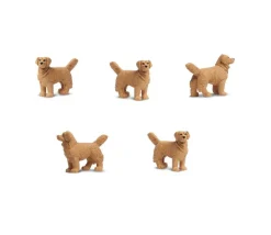 Tout Pour le Jeu Figurine mini mini chien golden retriever 25 x 9 x 20 mm