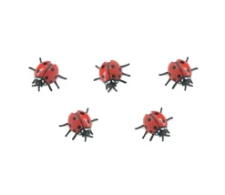 Tout Pour le Jeu Figurine mini mini coccinelle rouge 25 x 25 x 10 mm