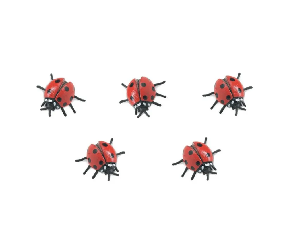 Tout Pour le Jeu Figurine mini mini coccinelle rouge 25 x 25 x 10 mm