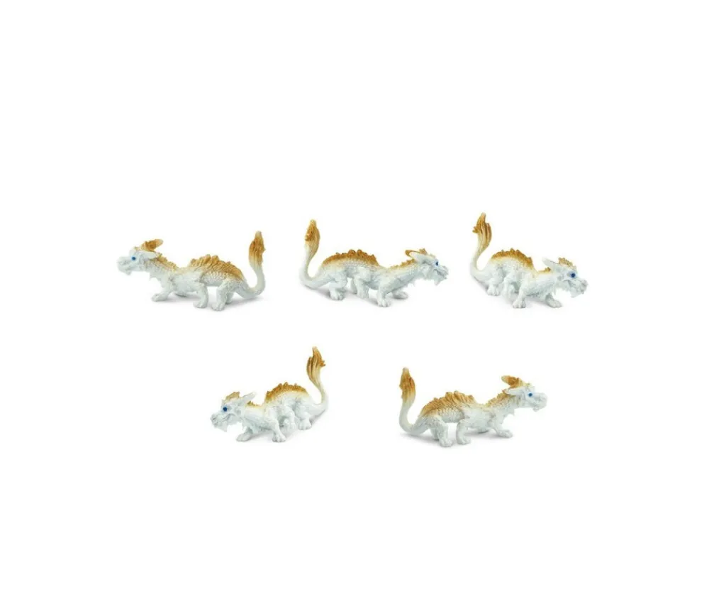 Tout Pour le Jeu Figurine mini mini dragon CHANCE beige 3,8 cm