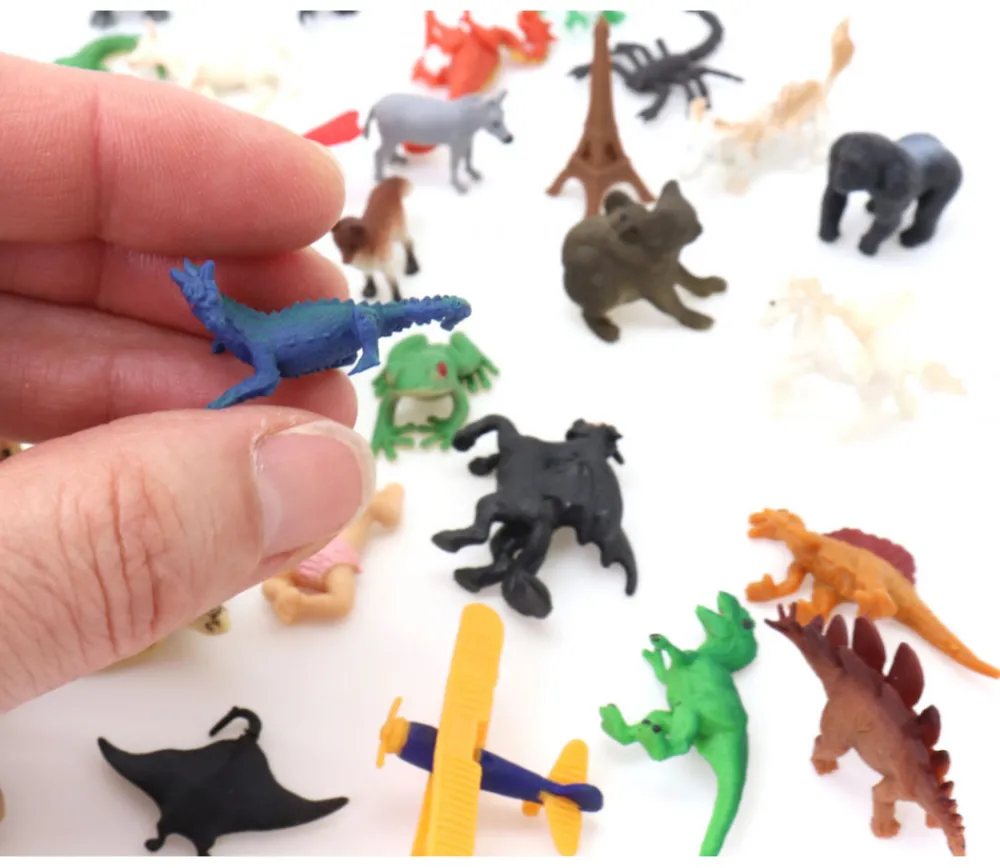 Tout Pour le Jeu Figurine mini mini dragon des mers bleu-vert 25 x 5 x 15 mm