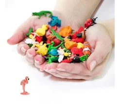 Tout Pour le Jeu Figurine mini mini flamant rose 20 x 14 x 15 mm