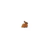 Tout Pour le Jeu Figurine mini mini lapin marron 20 x 18 x 10 mm