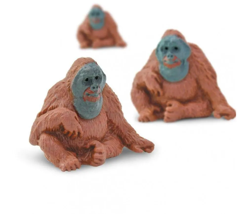 Tout Pour le Jeu Figurine mini mini orang outan singe 25 x 16 x 28 mm