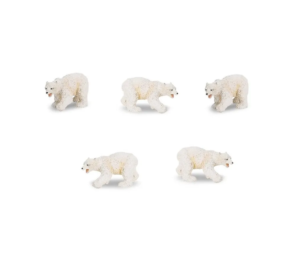 Tout Pour le Jeu Figurine mini mini ours polaire 30 x 15 x 14 mm