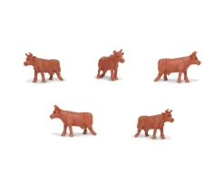 Tout Pour le Jeu Figurine mini mini vache marron 15 x 10 x 28 mm