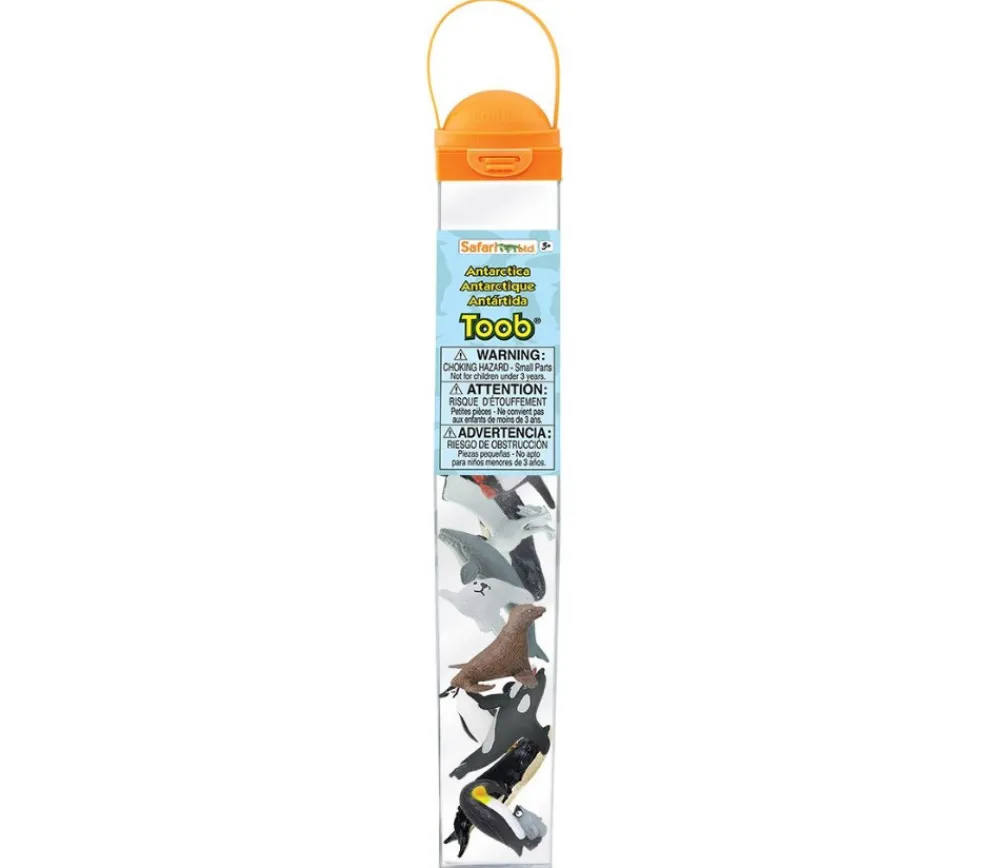Tout Pour le Jeu Figurines Antarctiques 6 cm- 10 animaux dans un tube
