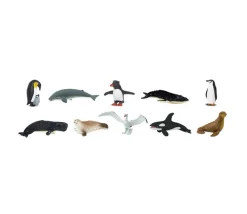 Tout Pour le Jeu Figurines Antarctiques 6 cm- 10 animaux dans un tube