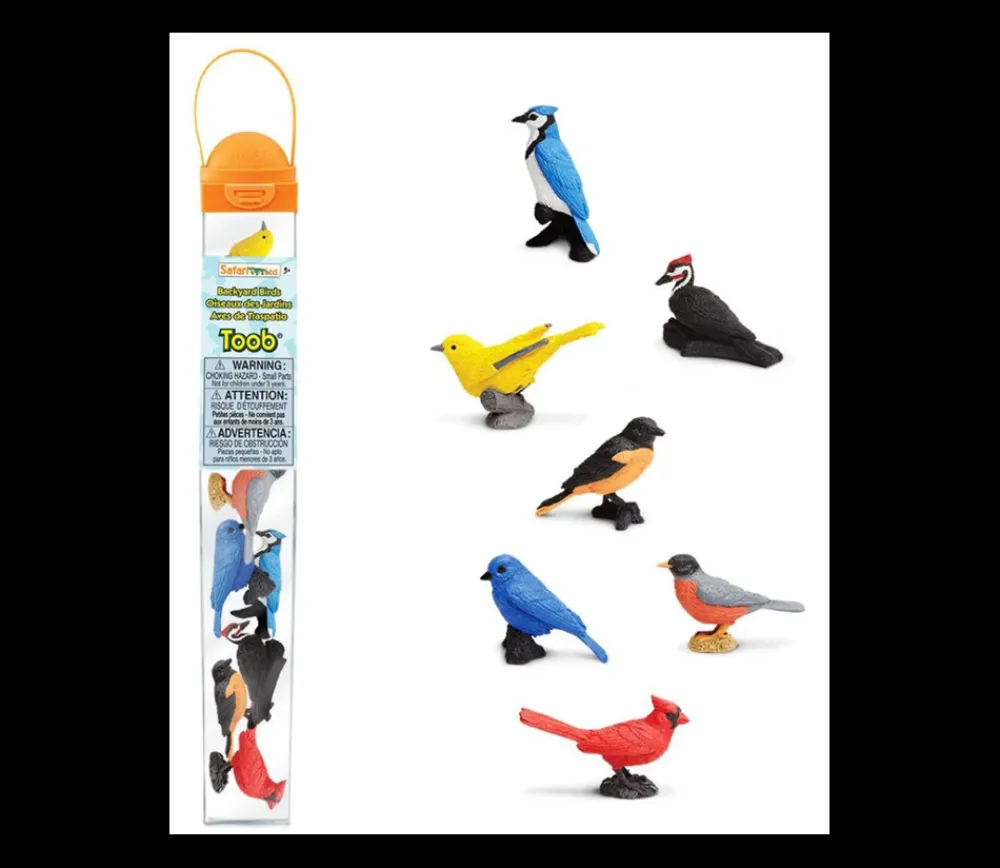 Tout Pour le Jeu Figurines oiseaux 5/6 cm - 7 animaux dans un tube