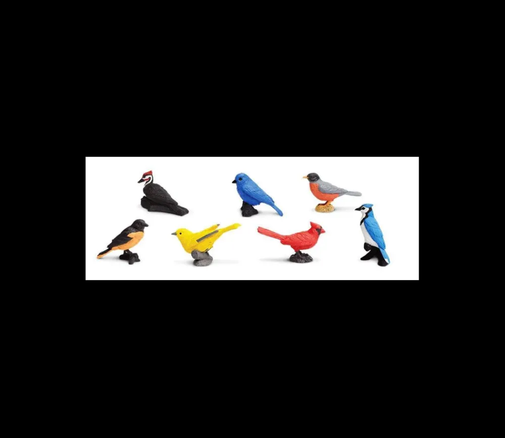 Tout Pour le Jeu Figurines oiseaux 5/6 cm - 7 animaux dans un tube