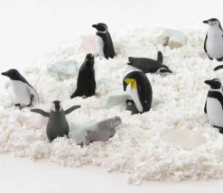 Tout Pour le Jeu Figurines Pingouins 6 cm - 10 animaux dans un tube