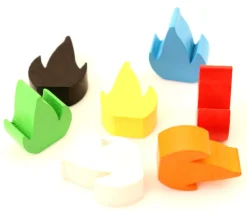 Tout Pour le Jeu Flamme feu 25 x 20 x 10 mm