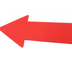 Tout Pour le Jeu Flèche marquage au sol 34.5 x 16 cm rouge à l'unité