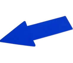 Tout Pour le Jeu Flèche marquage au sol 34.7 x 15 cm bleu à l'unité
