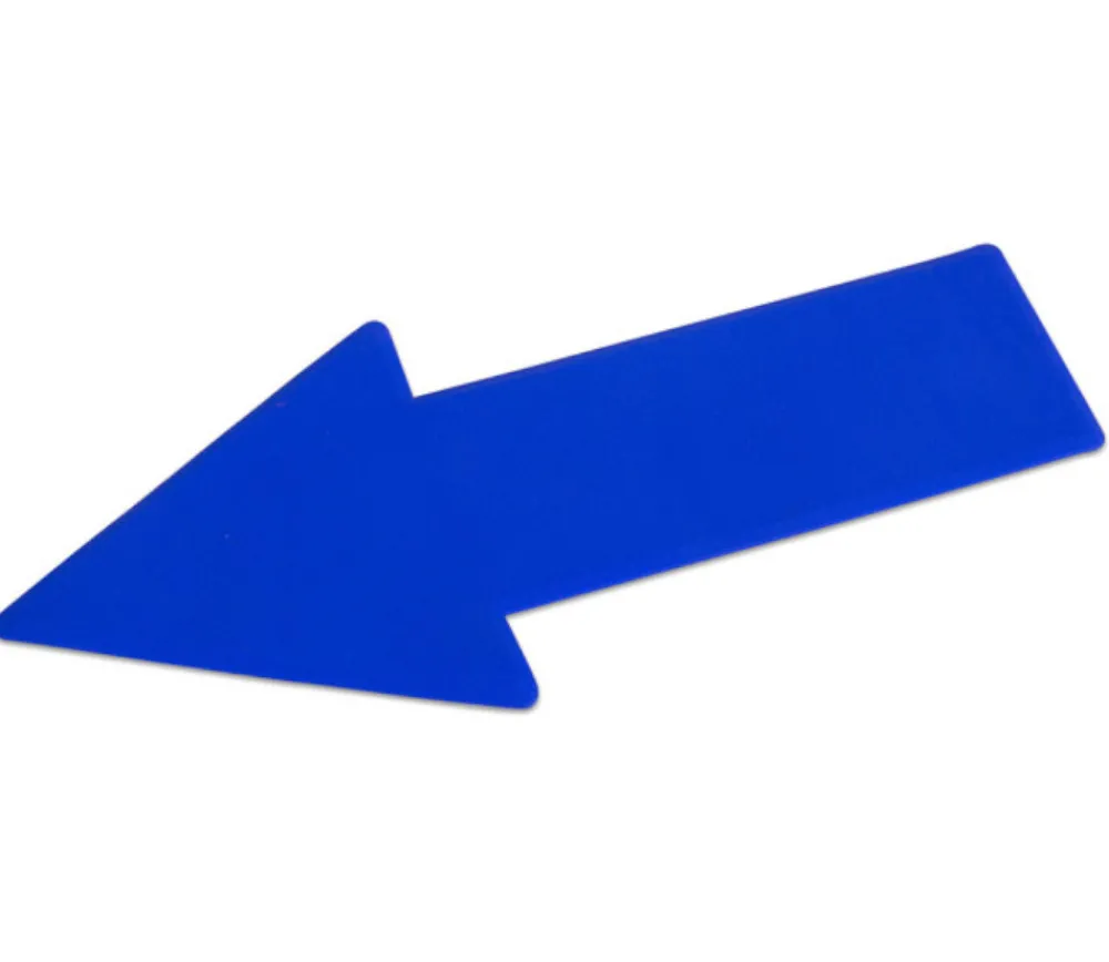 Tout Pour le Jeu Flèche marquage au sol 34.7 x 15 cm bleu à l'unité