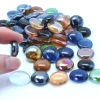 Tout Pour le Jeu Galets multicolores lot de 50 à 55 billes plates pour jeu environ 20 mm