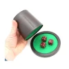 Tout Pour le Jeu Gobelet avec couvercle 8 x 7.5 cm plastique intérieur feutrine