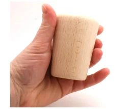 Tout Pour le Jeu Gobelet en bois de 60 x 85 mm - verre ou lancer de dés