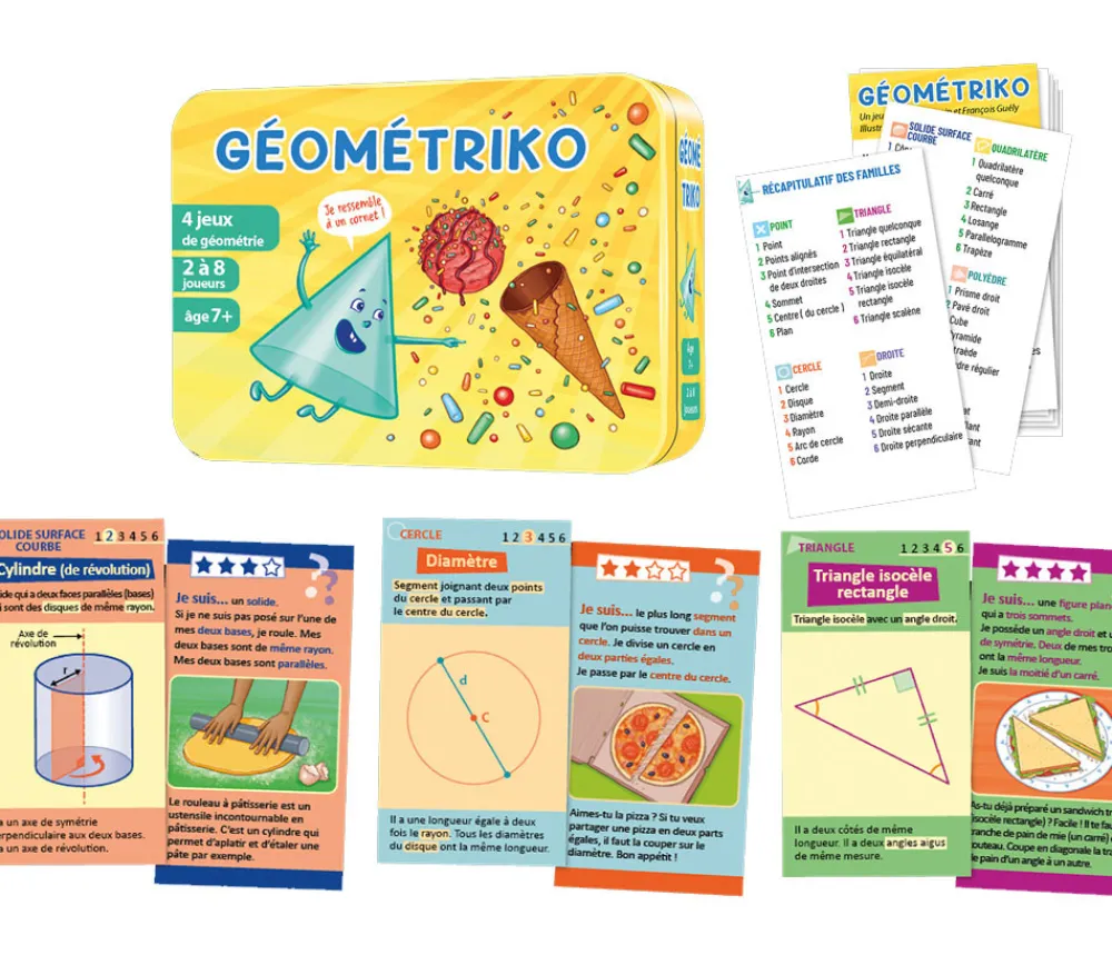 Tout Pour le Jeu Géométriko - jeu géométrie du CE1 au CM2