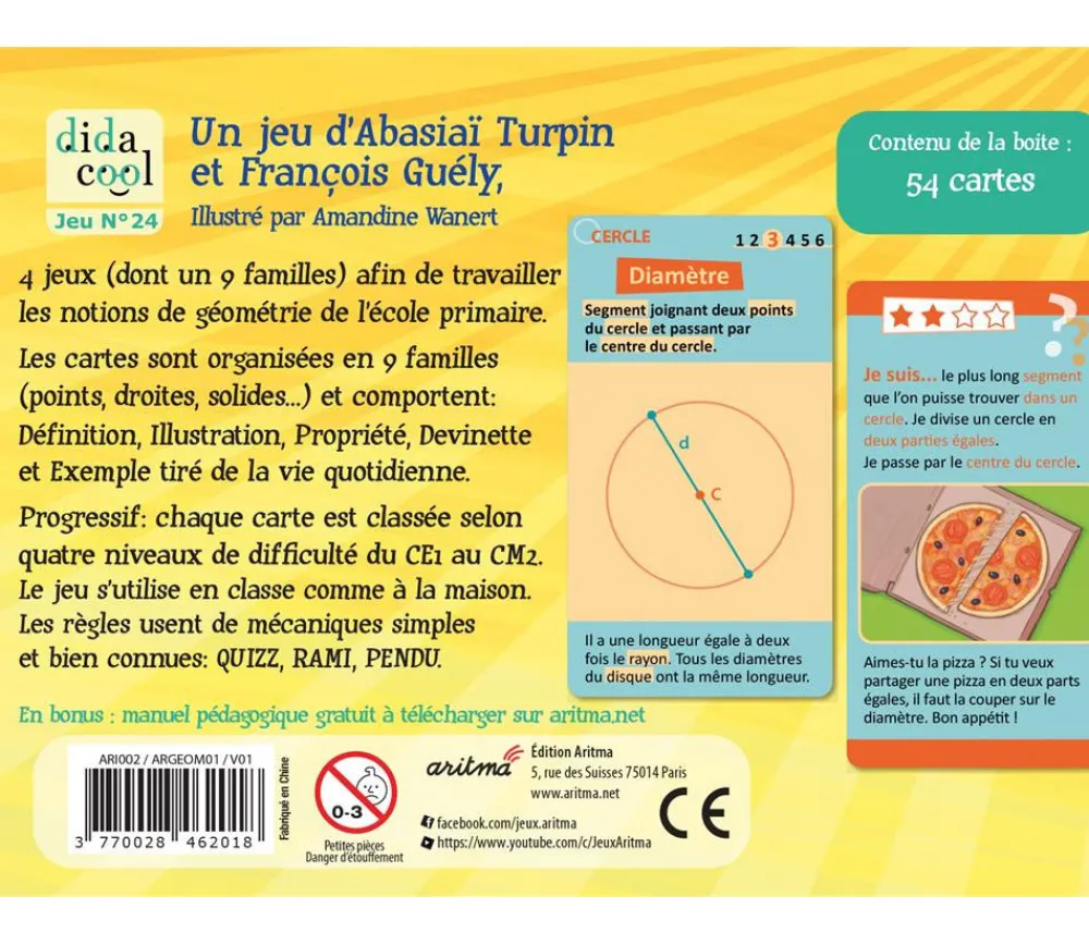 Tout Pour le Jeu Géométriko - jeu géométrie du CE1 au CM2