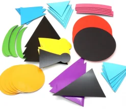 Tout Pour le Jeu Grammaire 2 Montessori 50 symboles magnétiques (10 formes)