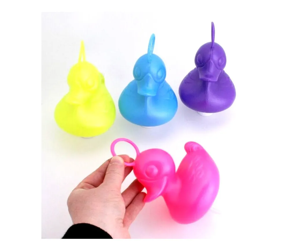 Tout Pour le Jeu Grand Canard 15 cm bleu flottant pour jeu de pêche bec fermé - à l'unité