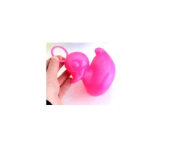 Tout Pour le Jeu Grand Canard 15 cm rose pour jeu de pêche bec fermé - à l'unité