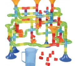 Tout Pour le Jeu Grand circuit des liquides 151 pièces kit labo de sciences