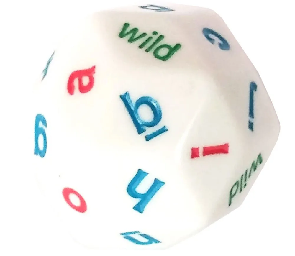 Tout Pour le Jeu Grand Dé 26 lettres de l' alphabet (30 faces)