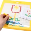 Tout Pour le Jeu Grand jeu magnétique multicolore avec crayon et modèles