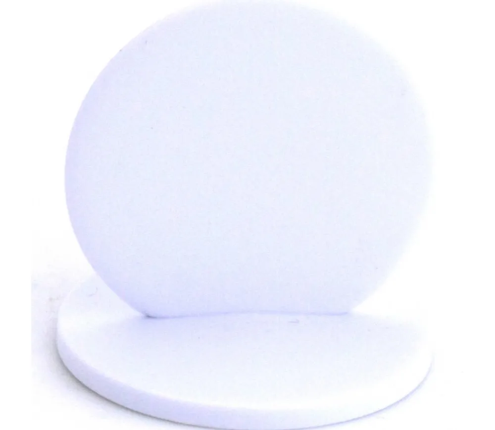 Tout Pour le Jeu Grand Pion rond à personnaliser - support blanc 38 x 38 mm