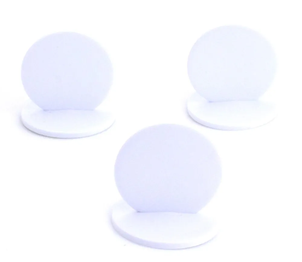Tout Pour le Jeu Grand Pion rond à personnaliser - support blanc 38 x 38 mm