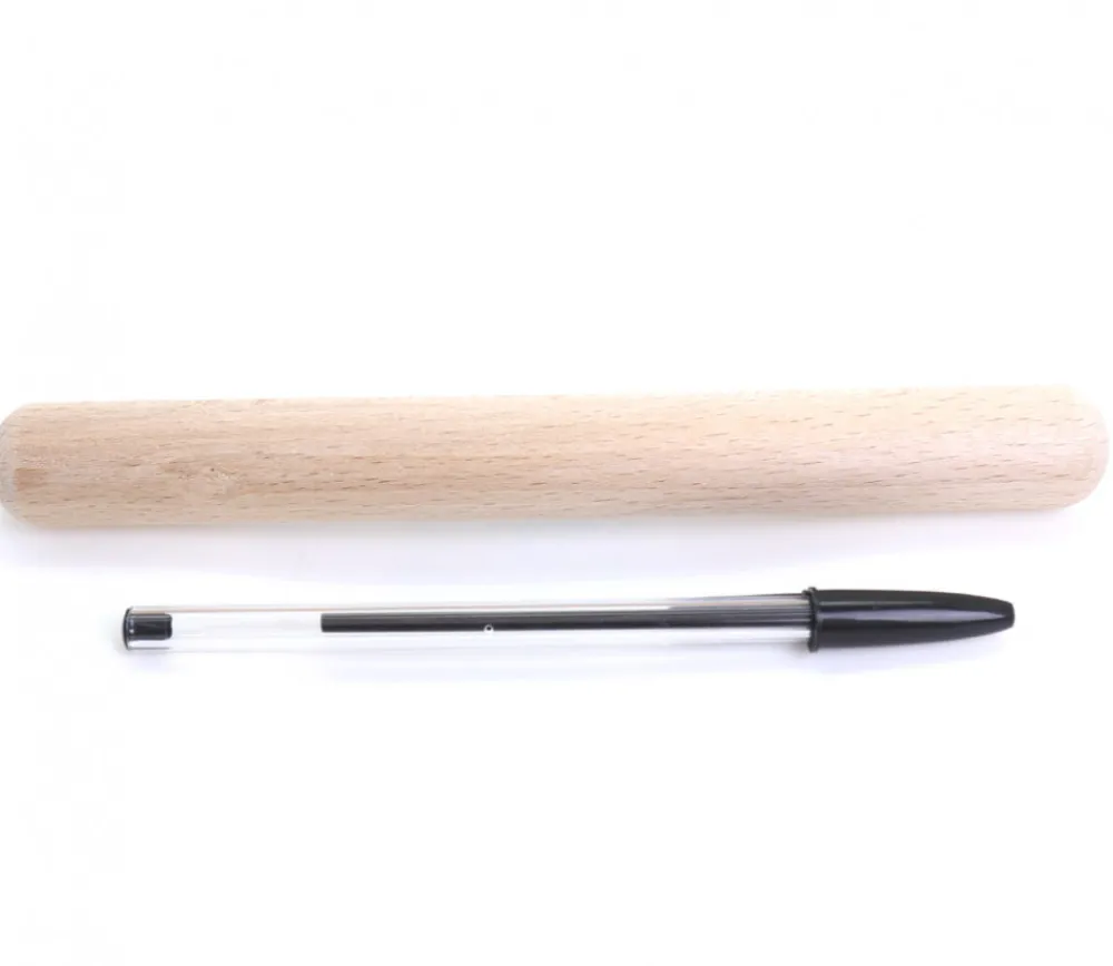 Tout Pour le Jeu Grand rouleau en bois 20 cm - cuisine et modelage