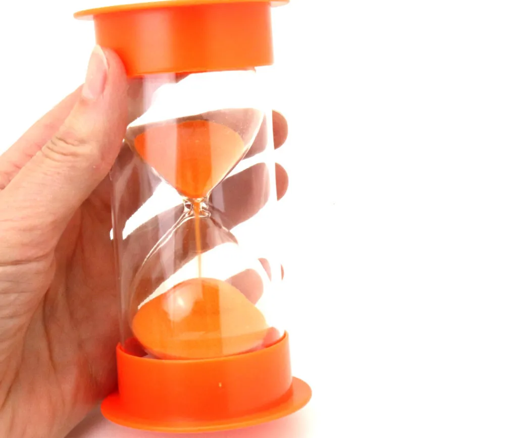 Enfant Tout Pour le Jeu Grand sablier 10 minutes très lisible - VIOLET - 12 cm GM