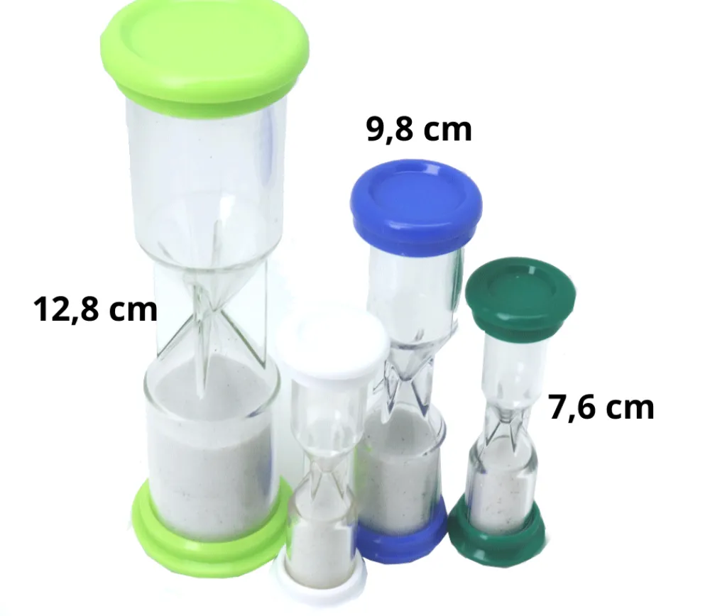 Tout Pour le Jeu Grand sablier de jeu 5 minutes - VERT CLAIR - 13.2 cm GM
