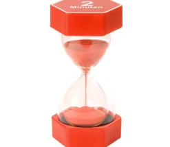 Tout Pour le Jeu Grand sablier super lisible 2 minutes - ROUGE - 16 cm MAXI