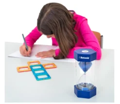 Tout Pour le Jeu Grand sablier super lisible 10 minutes - ORANGE - 16 cm MAXI