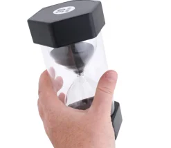 Tout Pour le Jeu Grand sablier super lisible 30 minutes - NOIR - 16 cm MAXI