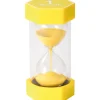Tout Pour le Jeu Grand sablier super lisible 1 minute - JAUNE - 16 cm MAXI