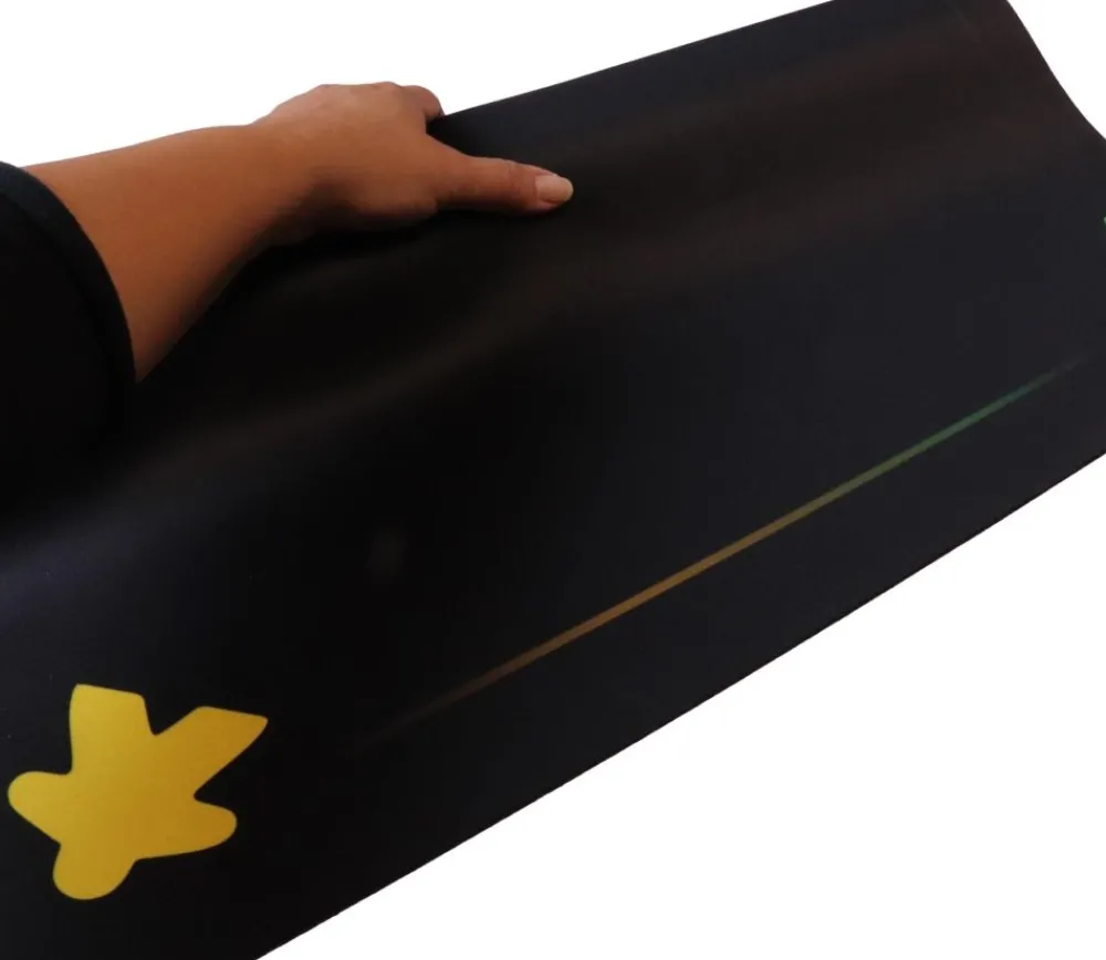 Tout Pour le Jeu Grand tapis Meeple noir Multijeux 100 x 60 cm