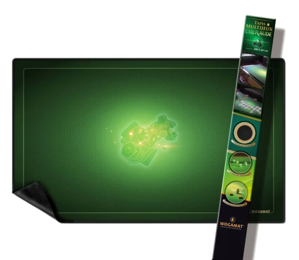 Tout Pour le Jeu Grand tapis multijeux 100 x 60 cm Vert émeraude - super qualité taille 2
