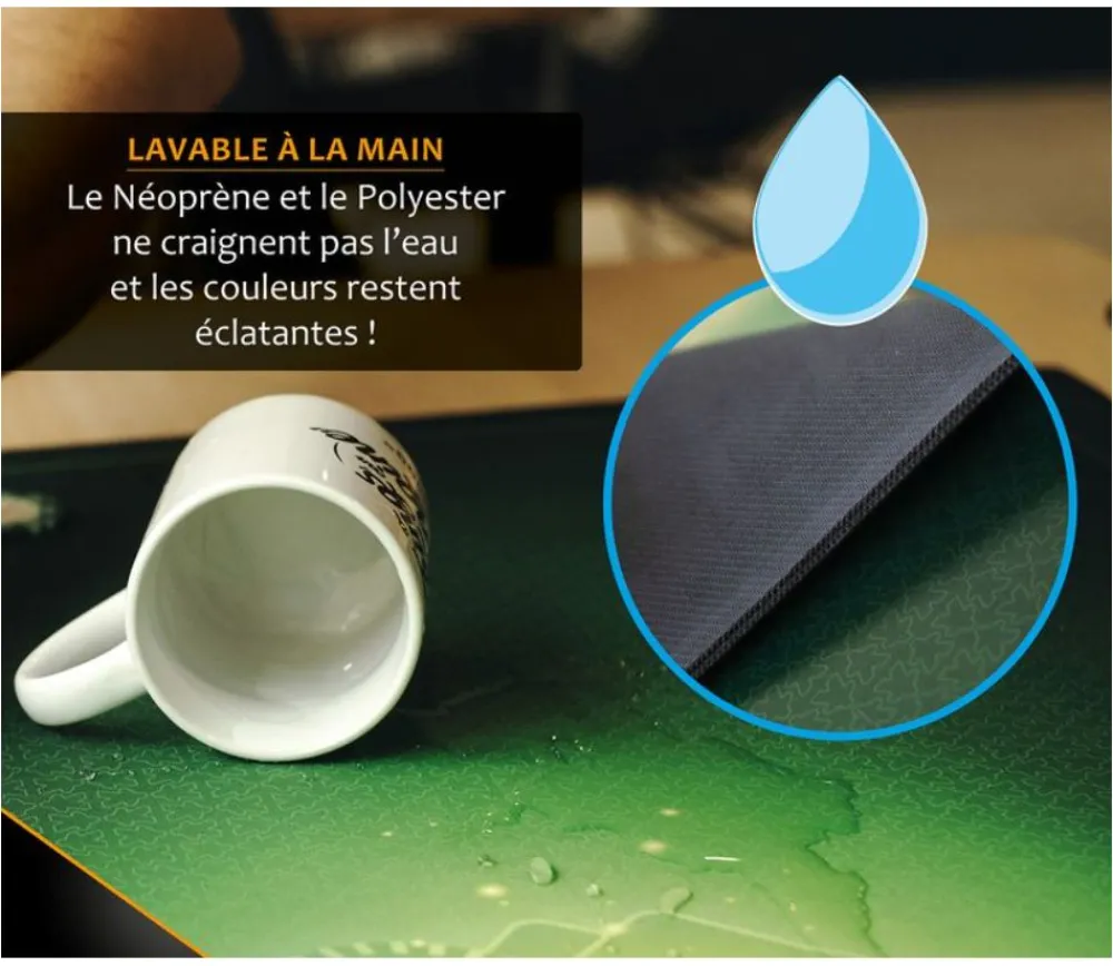 Tout Pour le Jeu Grand tapis multijeux 100 x 60 cm Vert émeraude - super qualité taille 2